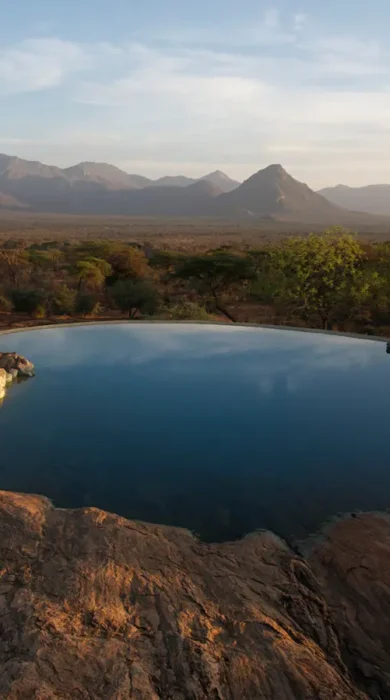 Swimming pool view
