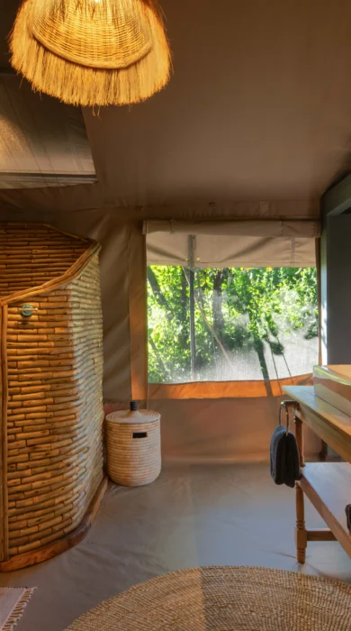 Bathroom, Rekero Camp, Maasai Mara, Kenya