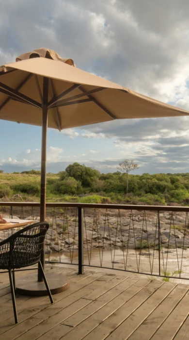 Deck, Rekero Camp, Maasai Mara, Kenya