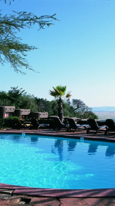 01 Exterior View with Pool and Plains