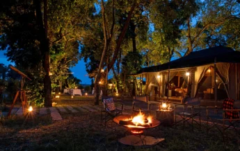 sand rivers tanzania main camp fire