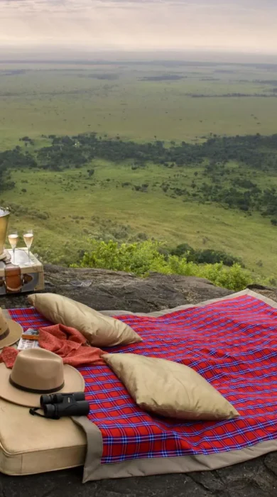 Picnic, Angama Mara, Masaai Mara, Kenya