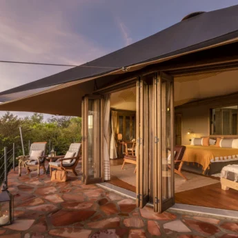 tent daytime view, ol seki hemingways, greater mara conservancies, kenya
