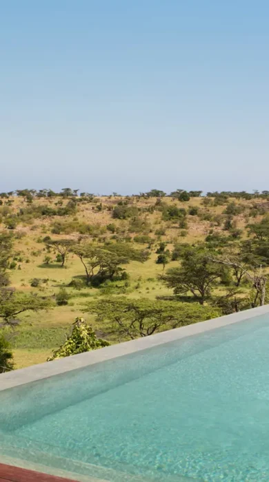mahali mzuri infinity pool