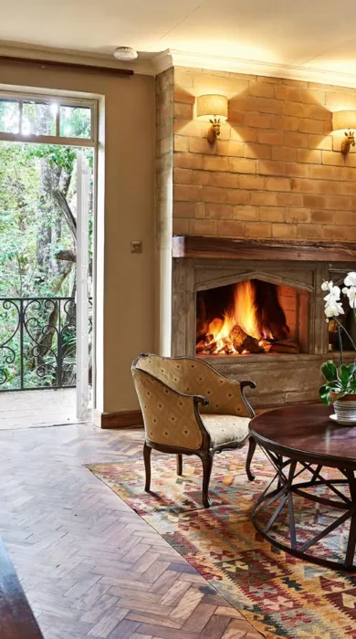 Lounge, Giraffe Manor, Nairobi, Kenya