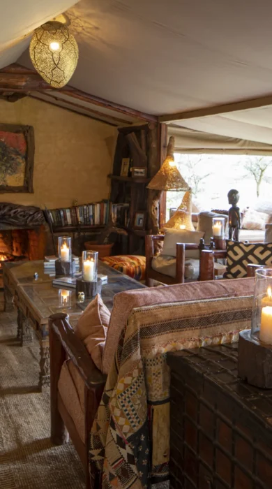enasoit mess tent kenya yellow zebra safaris