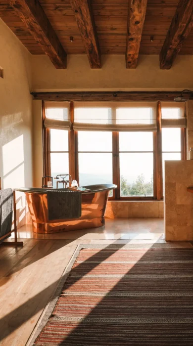 Bathroom, Lengishu, Lewa Borana Landscape, Kenya