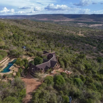 Cottars Bush Camp Ariel View