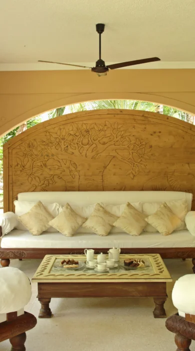Almanara villas lounge kenya yellow zebra safaris