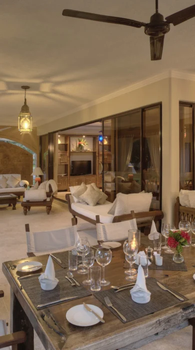 Almanara villas main area kenya yellow zebra safaris