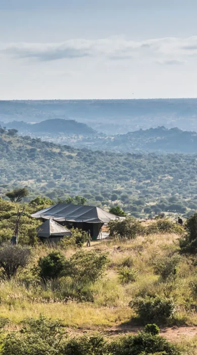 camp view, siruai mobile camp, laikipia, kenya