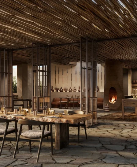 Dining, Suyian Lodge, Laikipia, Kenya