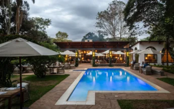 Pool, Karen Blixen Coffee Garden, Nairobi, Kenya