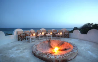 msambweni beach house camp fire yellow zebra safaris
