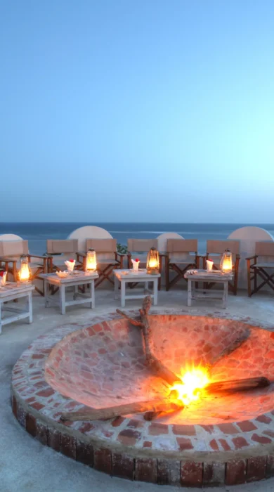 msambweni beach house camp fire yellow zebra safaris