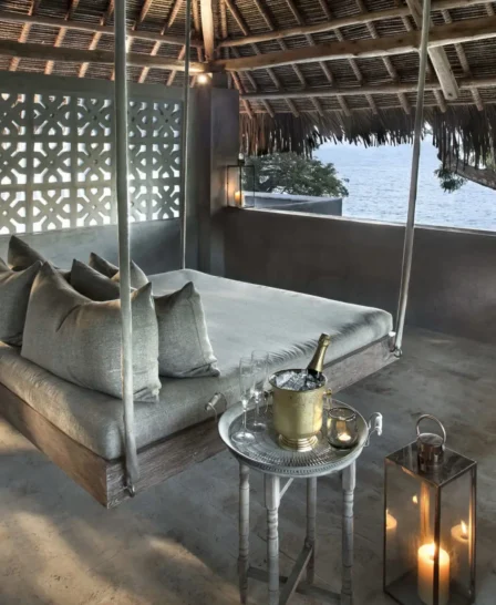 Bed hammock, Sirai Beach, Kenya