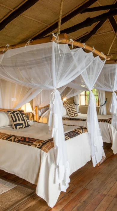 Twin Room, Virunga Lodge, Volcanoes National Park, Rwanda