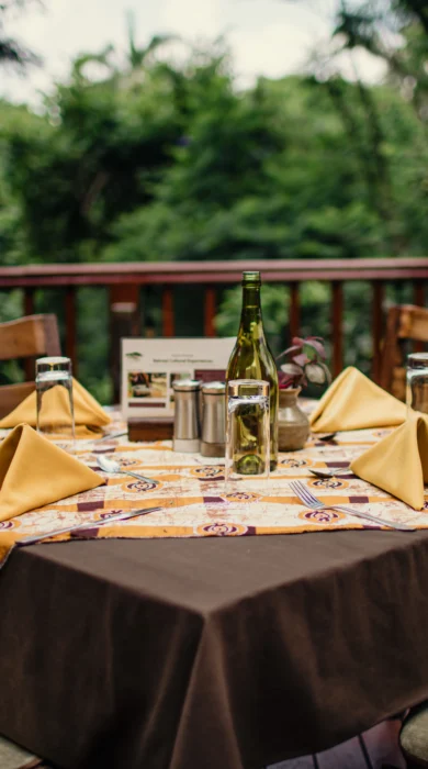 heaven boutique dining rwanda yellow zebra safaris