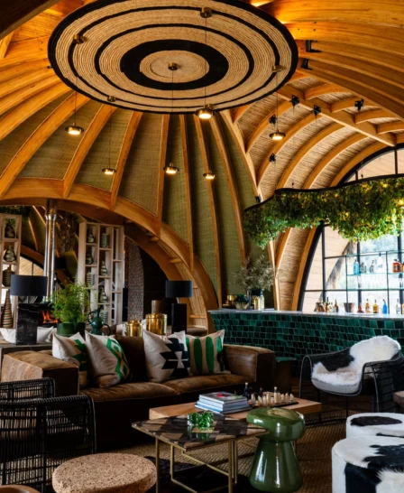 Lounge, Bisate Reserve, Volcanoes National Park, Rwanda