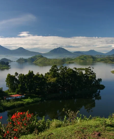 beautiful Lake Mutanda