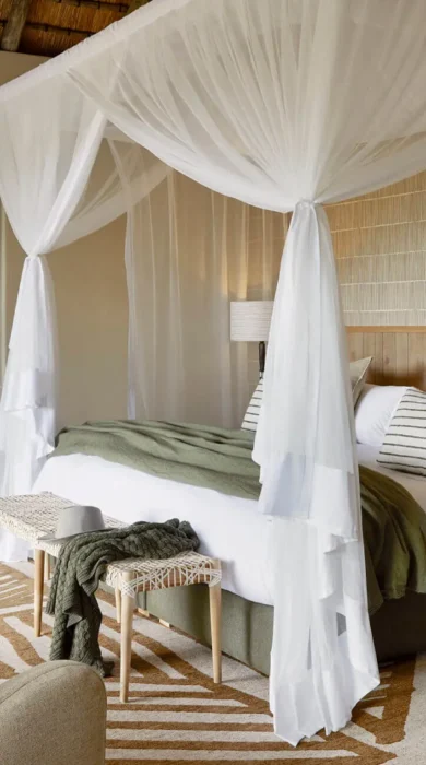 bedroom, londolozi founders camp, sabi sand reserves, south africa