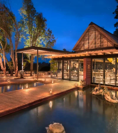 lion sands river lodge dining south africa yellow zebra safaris