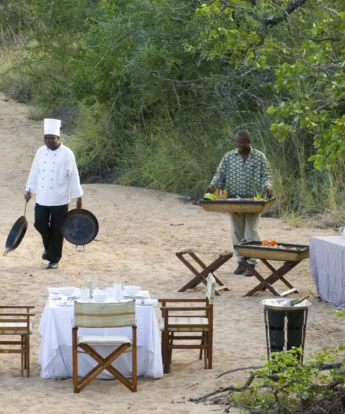 andBeyond Ngala Safari Bush Dinner