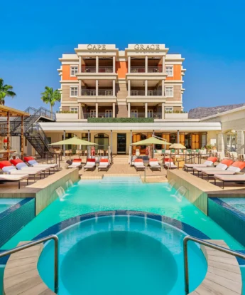 Pool, Cape Grace Hotel, Cape Town, South Africa