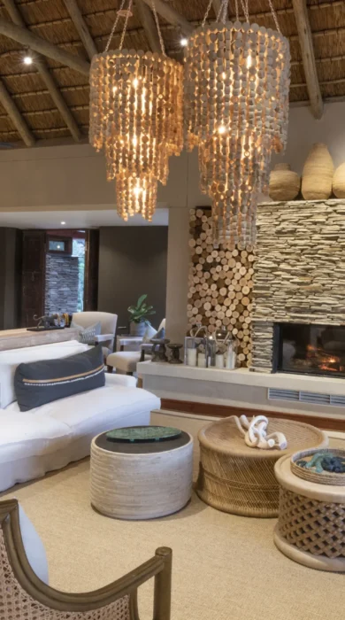 Luxury main area safari lodge