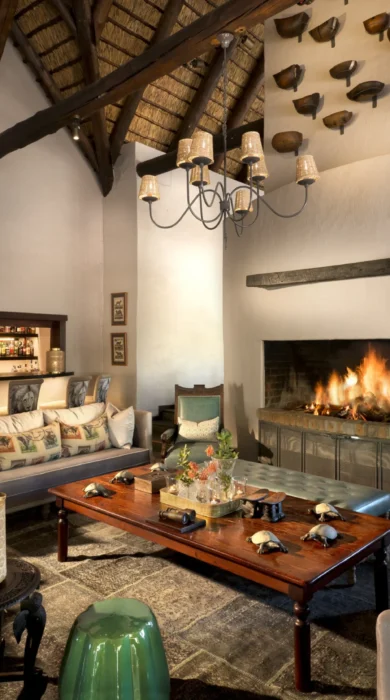 andBeyond Ngala Safari Lodge Guest area