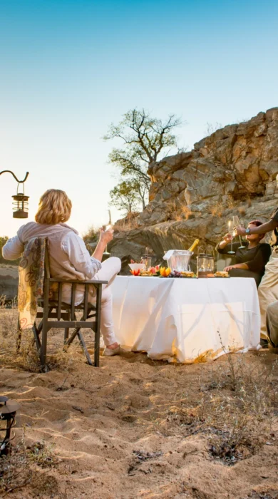 Simbavati River Lodge Dining