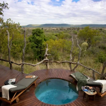 madikwe kopano lodge south africa pool decking yellow zebra safaris