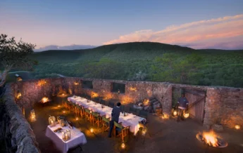 Kwandwe Great Fish River Lodge boma