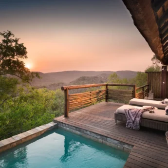 suite pool, Phinda Mountain Lodge, south africa