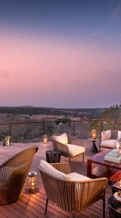 guest area, Phinda Mountain Lodge, south africa