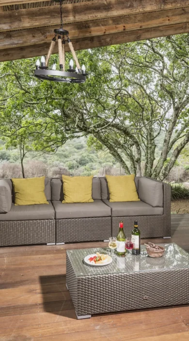 veranda area kariega the homestead south africa yellow zebra safaris