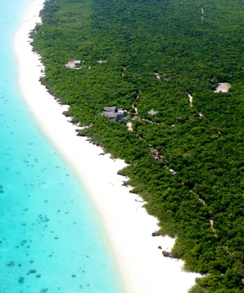 Vamizi Island Suluwilo Arial View
