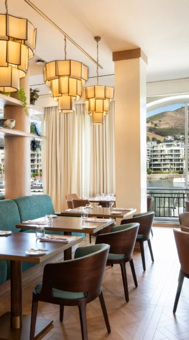 Restaurant, Cape Grace Hotel, Cape Town, South Africa