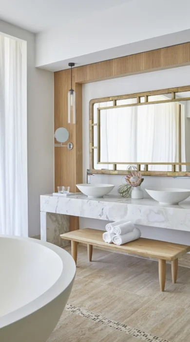 Table Mountain Bathroom, One&Only, Cape Town, South Africa