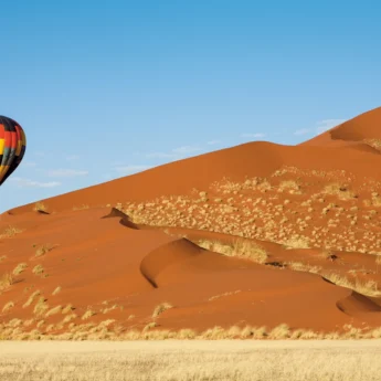 balloon safaris, sossusvlei, namibia safaris