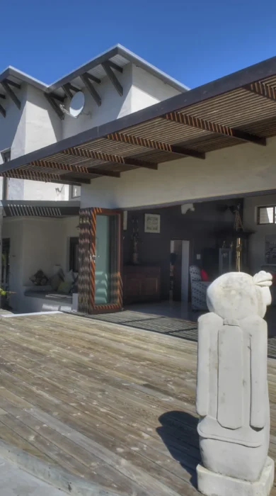 Villa lounge deck