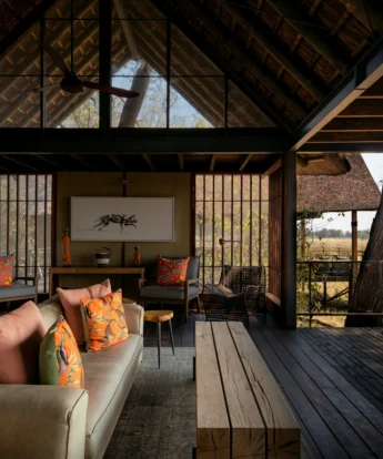Viewing Area, Wilderness Chitabe, Okavango Delta, Botswana