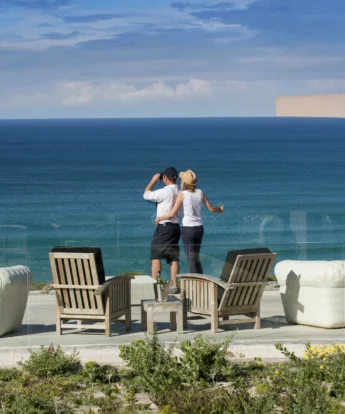 Morukuru Ocean House view from roofterrace