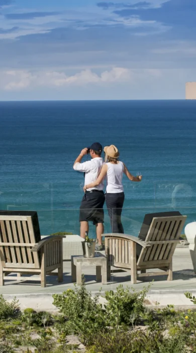 Morukuru Ocean House view from roofterrace