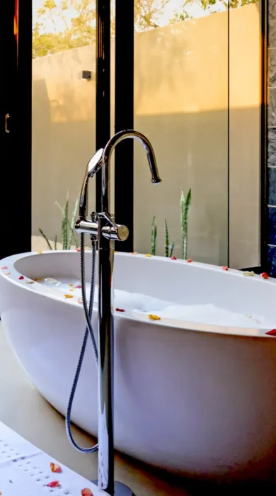 lion sands tinga lodge bathroom south africa yellow zebra safaris