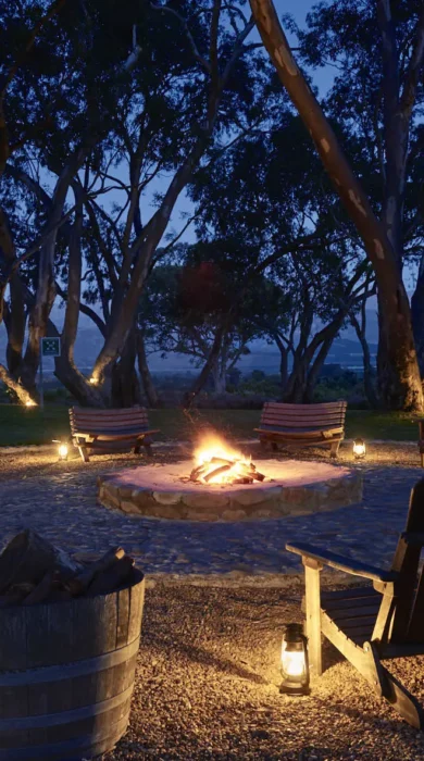 fireplace, boschendal, the winelands, south africa