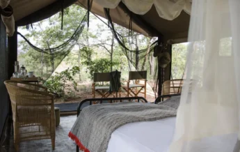 tent bedroom, simbavati trails camp, timbavati, south africa