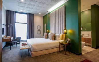 bedroom suite, sanctuary mandela, johannesburg, south africa