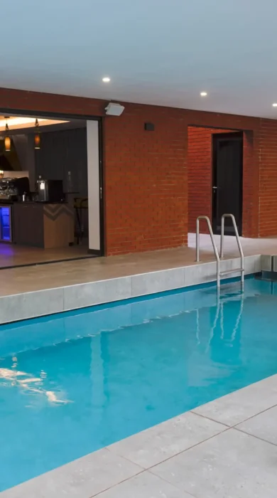 pool area, sanctuary mandela, johannesburg, south africa