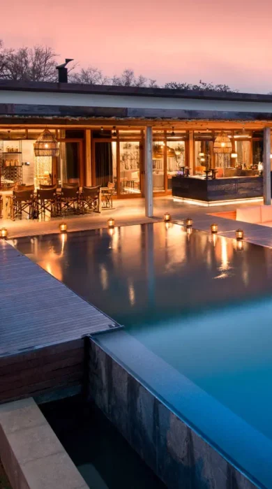 pool area, andBeyond Phinda Homestead, south africa